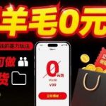 零元购薅羊毛攻略：免单赚钱实操技巧，人人可做纯干货-微七七网-是一个专注于全域获客|流量矩阵化打法的团队！