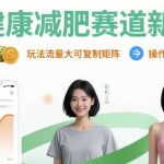 大健康减肥新玩法：日入800+流量可复制，小白轻松上手矩阵操作-微七七网-是一个专注于全域获客|流量矩阵化打法的团队！