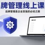 品牌管理线上课程：助力企业打造强势品牌的必经之路-微七七网-是一个专注于全域获客|流量矩阵化打法的团队！