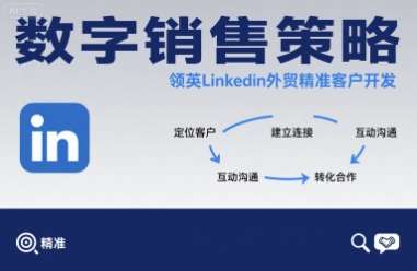 领英LinkedIn外贸客户开发指南：数字化营销精准获客技巧-微七七网-是一个专注于全域获客|流量矩阵化打法的团队！