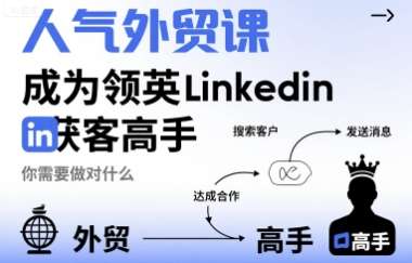 领英LinkedIn开发客户实战：高手都在用的获客秘籍-微七七网-是一个专注于全域获客|流量矩阵化打法的团队！