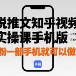 知乎小说推文实操课：手机操作0粉可做，一部手机就上手！-微七七网-是一个专注于全域获客|流量矩阵化打法的团队！