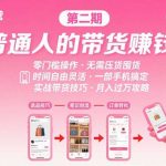 小红书带货训练营：零基础用手机月入过万，时间自由无压货！-微七七网-是一个专注于全域获客|流量矩阵化打法的团队！