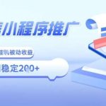 2025微信小程序被动收益攻略：小白宝妈轻松上手，日入500+-微七七网-是一个专注于全域获客|流量矩阵化打法的团队！