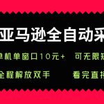 亚马逊全自动采集工具揭秘：单窗口日采10+数据，支持无限矩阵拓展-微七七网-是一个专注于全域获客|流量矩阵化打法的团队！