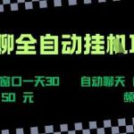 语聊自动视频新项目，单窗口日赚50+教程，新手轻松上手快速盈利-微七七网-是一个专注于全域获客|流量矩阵化打法的团队！