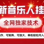 最新腾讯音乐人挂G项目：独家技术可矩阵操作，单机月入5000+实战揭秘-微七七网-是一个专注于全域获客|流量矩阵化打法的团队！