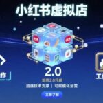 小红书虚拟店矩阵2025新版：AI批量制作笔记与半自动化运营，支持团队多账号规模化操作-微七七网-是一个专注于全域获客|流量矩阵化打法的团队！