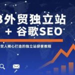 B2B外贸独立站建站与谷歌SEO实战指南：从0到1获取海外精准客户的完整教程-微七七网-是一个专注于全域获客|流量矩阵化打法的团队！