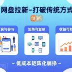 网盘拉新新玩法：低成本矩阵化操作，小白也能躺赚的可持续收益秘籍揭秘！-微七七网-是一个专注于全域获客|流量矩阵化打法的团队！