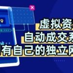 全自动成交系统实战揭秘：虚拟资料变现，独立站+多平台引流，日入200+被动收益内部教程-微七七网-是一个专注于全域获客|流量矩阵化打法的团队！