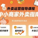 2025外卖运营实战指南：三步落地爆单攻略，专为中小餐饮店打造，实现单量翻倍-微七七网-是一个专注于全域获客|流量矩阵化打法的团队！