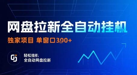 网盘拉新全自动挂G独家项目揭秘：单窗口日赚3张+，全程自动运行完成拉新任务-微七七网-是一个专注于全域获客|流量矩阵化打法的团队！
