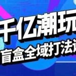 2025盲盒全域打法实战课：从起号选品到话术私域，全套变现秘籍揭秘-微七七网-是一个专注于全域获客|流量矩阵化打法的团队！