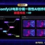 COMFYUI AI电影分镜一致性创作班：前沿技术实战指南，颠覆传统快速上手-微七七网-是一个专注于全域获客|流量矩阵化打法的团队！