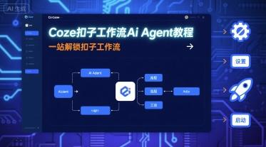 从零开始构建AI Agent：COZE扣子工作流5步上手教程，解锁智能体核心功能-微七七网-是一个专注于全域获客|流量矩阵化打法的团队！