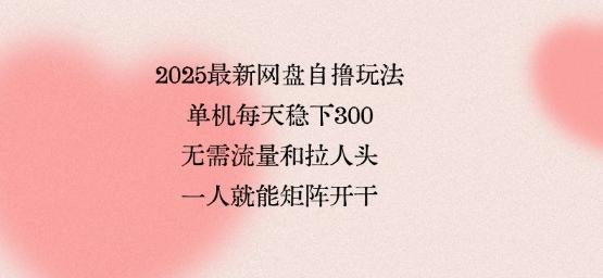 2025独家网盘自动化玩法：单人单机日赚3单秘籍，免引流零推广轻松搭建矩阵【全攻略】-微七七网-是一个专注于全域获客|流量矩阵化打法的团队！