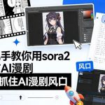 SORA2 AI漫剧制作实战：三步快速上手，抢占2023年AI内容创业新风口！-微七七网-是一个专注于全域获客|流量矩阵化打法的团队！
