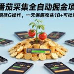 揭秘番茄采集全自动掘金项目：手机无脑挂机日赚18+保底收益，批量多开操作教程-微七七网-是一个专注于全域获客|流量矩阵化打法的团队！