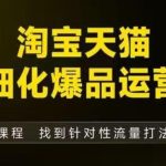 淘宝天猫爆品运营实战指南：9月12-14日杭州线下课，系统拆解爆品打造全链路（附音视频+文档）-微七七网-是一个专注于全域获客|流量矩阵化打法的团队！