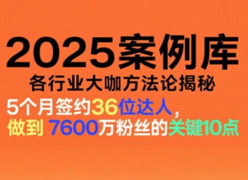 2025年各行业大咖方法论案例库：独家收录与实战精华揭秘-微七七网-是一个专注于全域获客|流量矩阵化打法的团队！