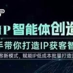 AI·IP智能体创造营实战课：手把手教你打造高成交获客智能体，速成创始人IP秘籍-微七七网-是一个专注于全域获客|流量矩阵化打法的团队！