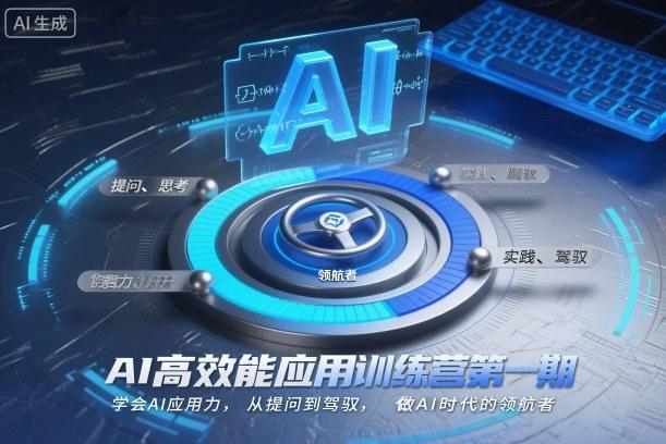 AI高效能应用训练营第一期：从提问到驾驭，精通AI应用力，做AI时代领航者！-微七七网-是一个专注于全域获客|流量矩阵化打法的团队！