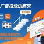 海外广告投放训练营：零基础速成高薪技能，月入过万转行就业轻松实现-微七七网-是一个专注于全域获客|流量矩阵化打法的团队！