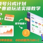 视频号分成计划多赛道实战秘籍：简单制作实现高收益，小白月入8000+速成攻略-微七七网-是一个专注于全域获客|流量矩阵化打法的团队！