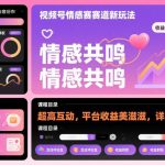 视频号情感赛道全新玩法揭秘：互动飙升助力平台收益倍增，详细实操课程指南-微七七网-是一个专注于全域获客|流量矩阵化打法的团队！