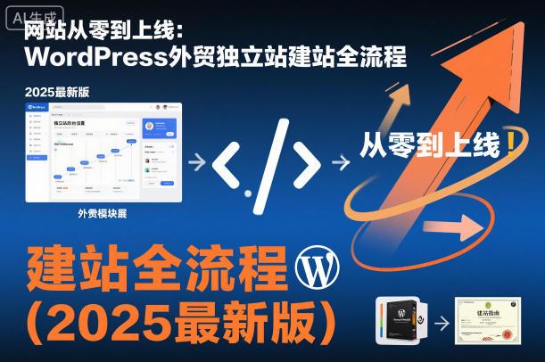 2025年WORDPRESS外贸独立站建站全流程：从零到上线的终极实战指南-微七七网-是一个专注于全域获客|流量矩阵化打法的团队！
