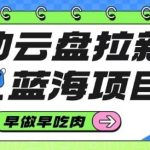 移动云盘拉新红利揭秘：2024蓝海项目实操，超高比例拉新速赚攻略！-微七七网-是一个专注于全域获客|流量矩阵化打法的团队！