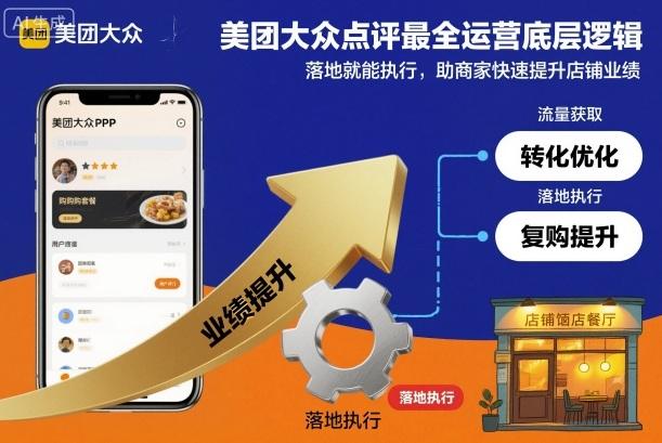美团大众点评运营底层逻辑全解：实战执行步骤与商家业绩快速提升秘籍-微七七网-是一个专注于全域获客|流量矩阵化打法的团队！