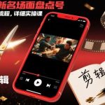 短剧拉新爆款秘籍：名场面盘点号玩法与剪辑全流程实操课完整指南-微七七网-是一个专注于全域获客|流量矩阵化打法的团队！