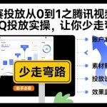 腾讯视频号ADQ投放从0到1实操全攻略：付赛投放避坑指南，快速上手秘籍-微七七网-是一个专注于全域获客|流量矩阵化打法的团队！