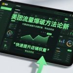 美团流量爆破实战秘籍：付费流快速提升店铺权重，引爆自然流量增长-微七七网-是一个专注于全域获客|流量矩阵化打法的团队！