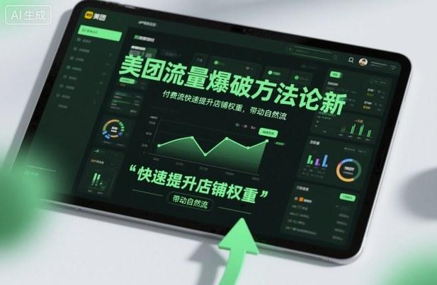 美团流量爆破实战秘籍：付费流快速提升店铺权重，引爆自然流量增长-微七七网-是一个专注于全域获客|流量矩阵化打法的团队！