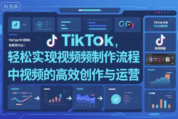 TIKTOK中视频制作全流程解析：高效创作与运营实战技巧，轻松实现爆款内容-微七七网-是一个专注于全域获客|流量矩阵化打法的团队！