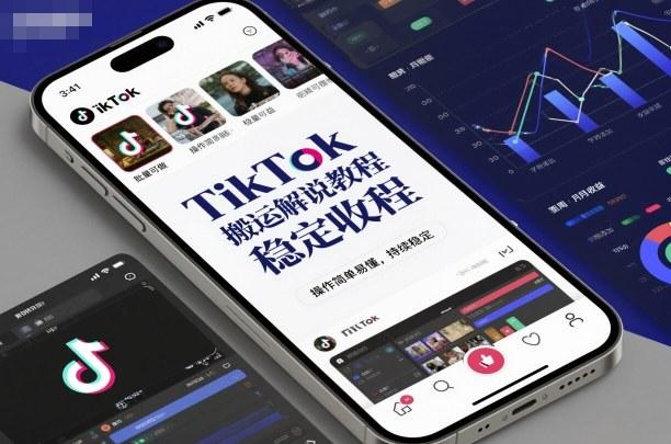 TIKTOK搬运解说完整教程：稳定收益实操指南，简单易懂批量可做持续赚钱-微七七网-是一个专注于全域获客|流量矩阵化打法的团队！