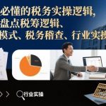 老板必懂的税务实操全攻略：税筹逻辑、商业模式与稽查实战解析-微七七网-是一个专注于全域获客|流量矩阵化打法的团队！