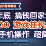2025年底CSGO挂G掘金攻略：手机轻松操作赚钱回家过年，实战方法大揭秘-微七七网-是一个专注于全域获客|流量矩阵化打法的团队！