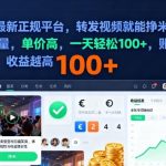 【2025年独家揭秘】正规视频转发赚钱平台：无单量限制、高单价日赚百元攻略，多账号收益轻松翻倍！-微七七网-是一个专注于全域获客|流量矩阵化打法的团队！